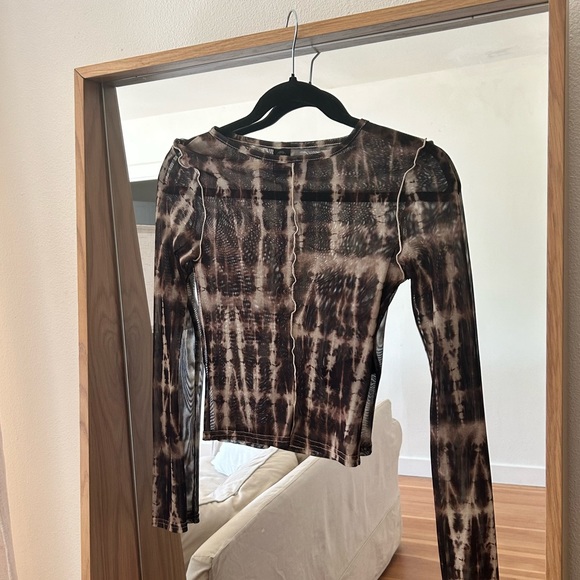 Urban Outfitters Tops - Extra small, long sleeve, sheer shirt from urban outfitters